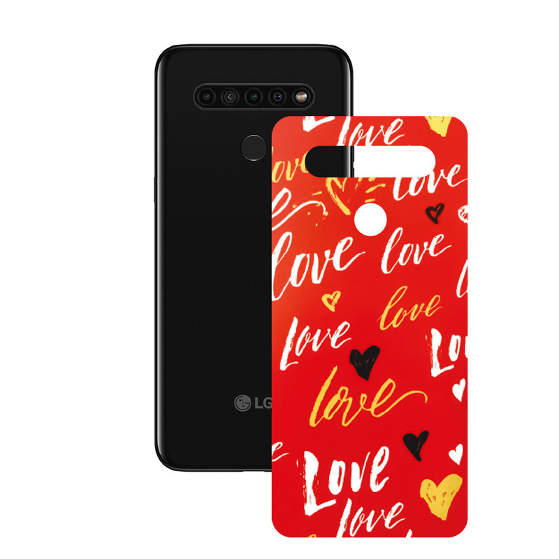 خرید و قیمت برچسب پوششی راک اسپیس طرح Love مناسب برای گوشی موبایل ال جی K51s