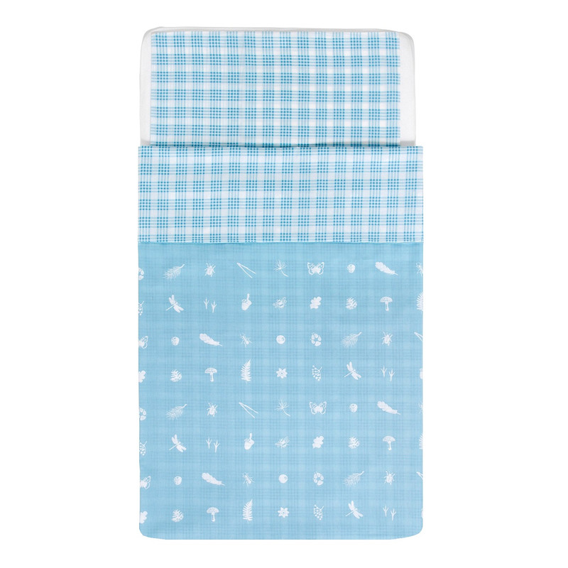 سرویس ملحفه کودک ایکیا مدل VANDRING یک نفره 2 تکه