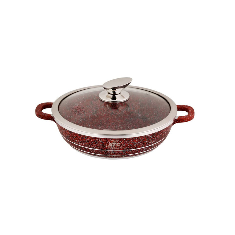 تابه ای تی سی مدل گرانیت سنگی سایز 24