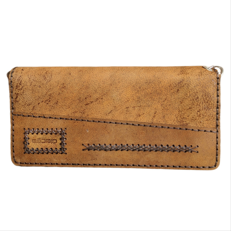 خرید و قیمت کیف پول مردانه مدل چرم طبیعی بزی دقت ترنج Sch-w50