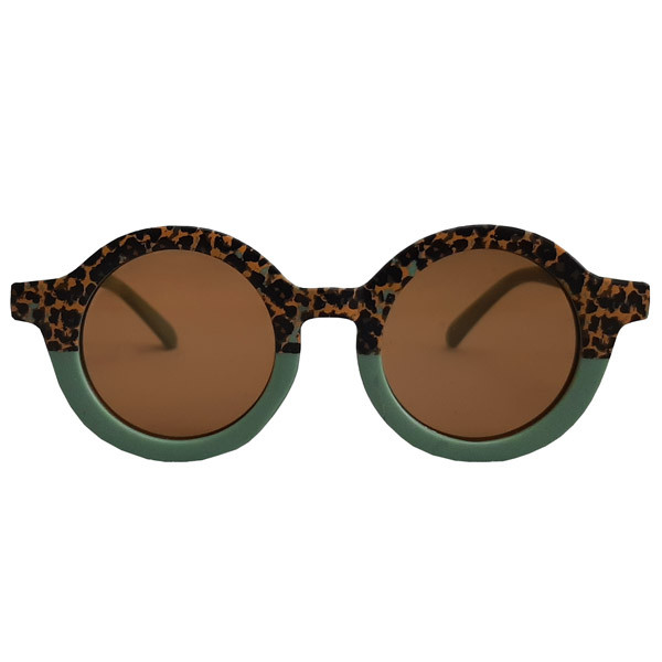 خرید و قیمت عینک آفتابی بچگانه مدل پلنگی کد YEK03