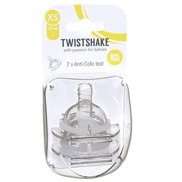 خرید و قیمت سر شیشه شیر تویست شیک مدل 20816 بسته 2 عددی