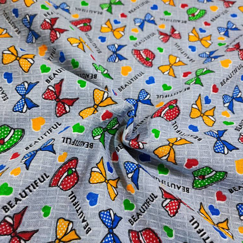 پارچه آشپزخانه مدل زنبوری طرح کلاه