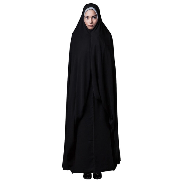 چادر قجری حجاب فاطمی مدل حسنا کد kri 1071 11