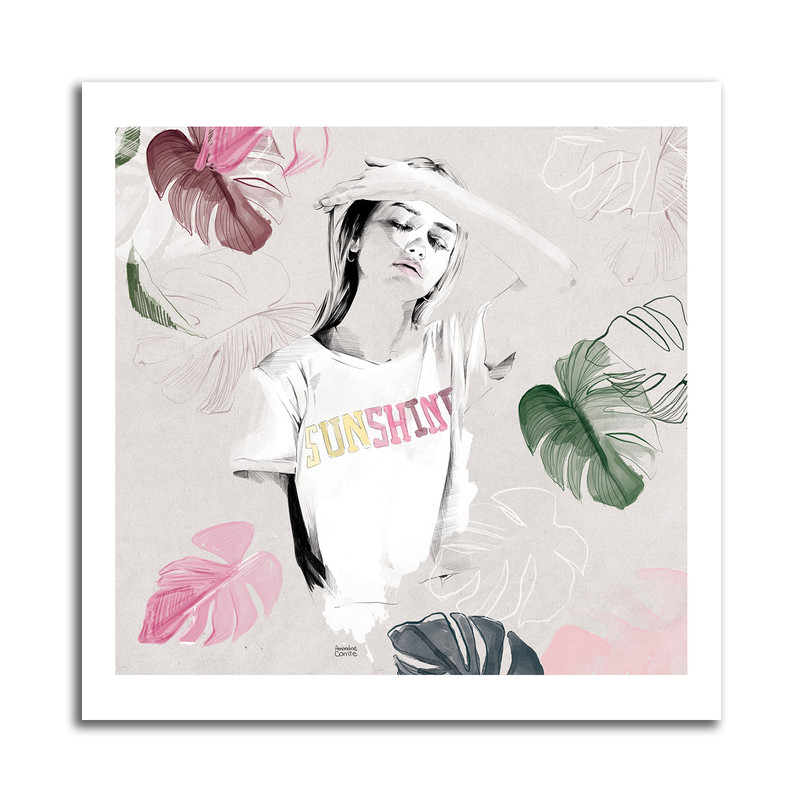 تابلو شاسی مدل نقاشی مدرن کد 0372