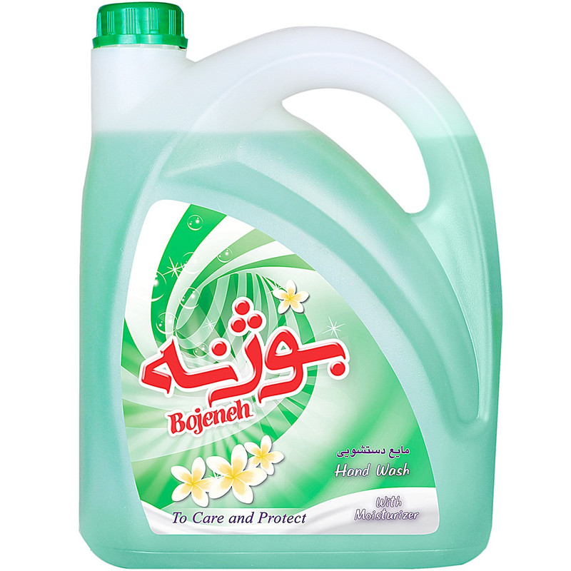 مایع دستشویی سبز بوژنه حجم 3750 میلی لیتر