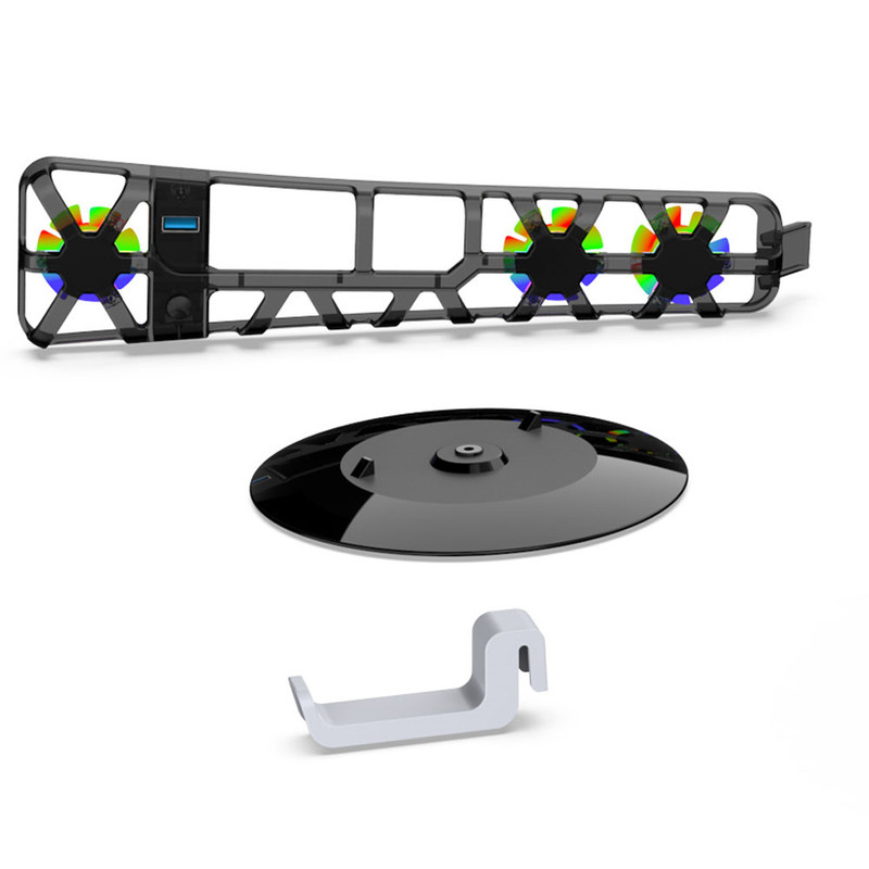 فن خنک کننده و پایه شارژر پلی استیشن 5 دابی مدل TP5-3538D