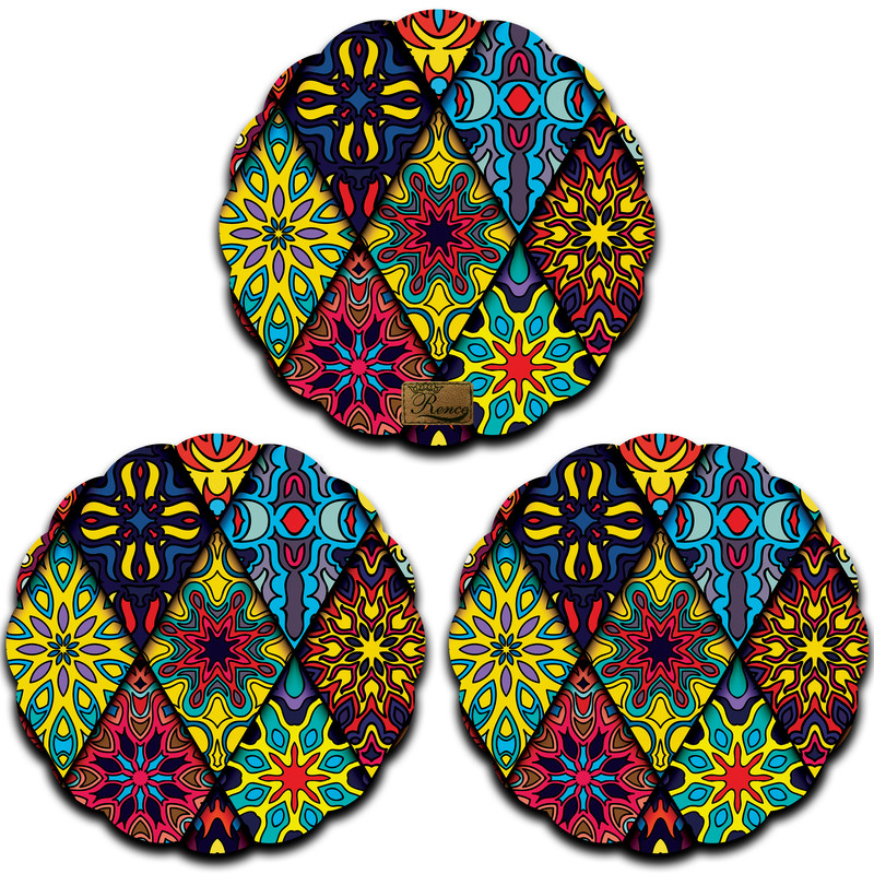 زیر لیوانی رنس مدل C4-42079 بسته 3 عددی