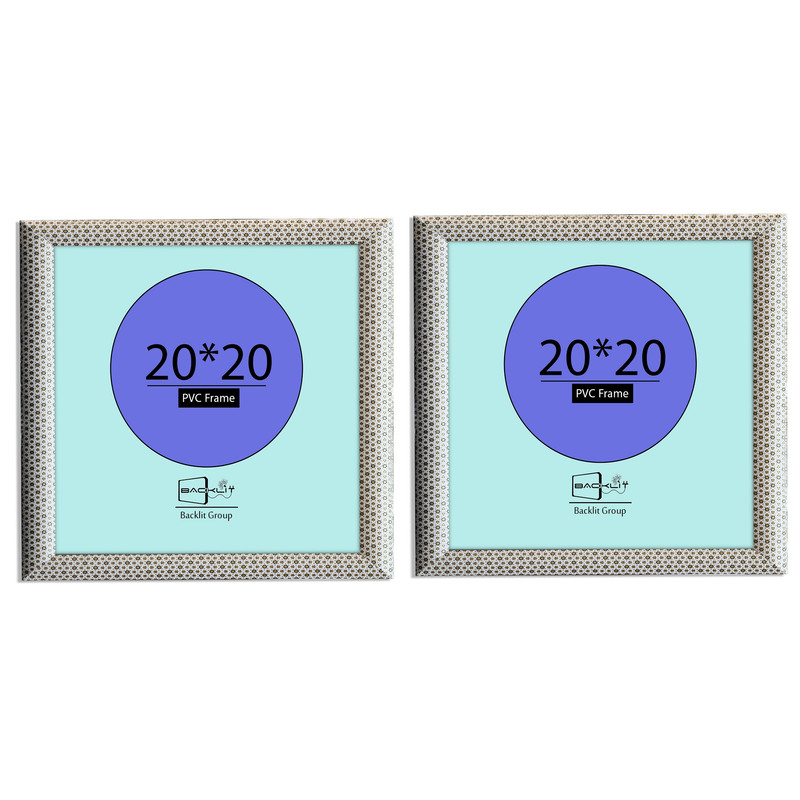 قاب عکس بکلیت مدل خاتم 20x20 مجموعه دو عددی