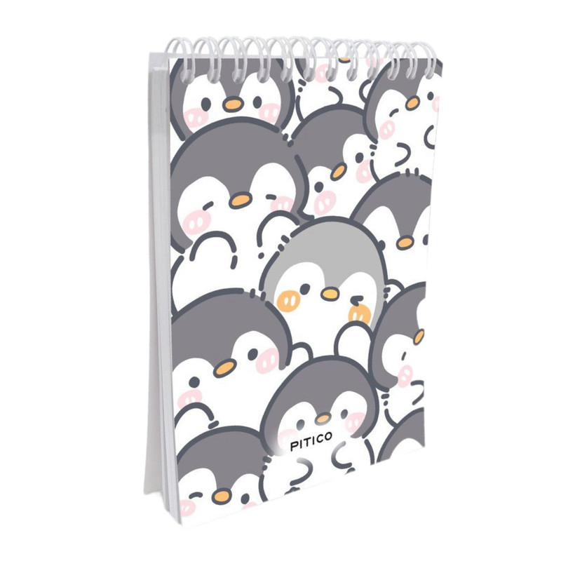 دفترچه یادداشت 70 برگ پیتیکو مدل پنگوئن