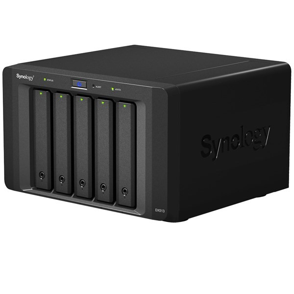 خرید و قیمت گسترش دهنده تحت شبکه 5Bay سینولوژی مدل DX513