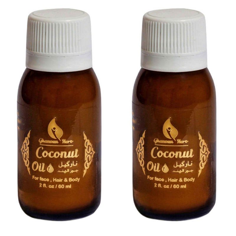 روغن نارگیل گیاه قانون مدل 02 حجم 60 میلی لیتر مجموعه 2 عددی