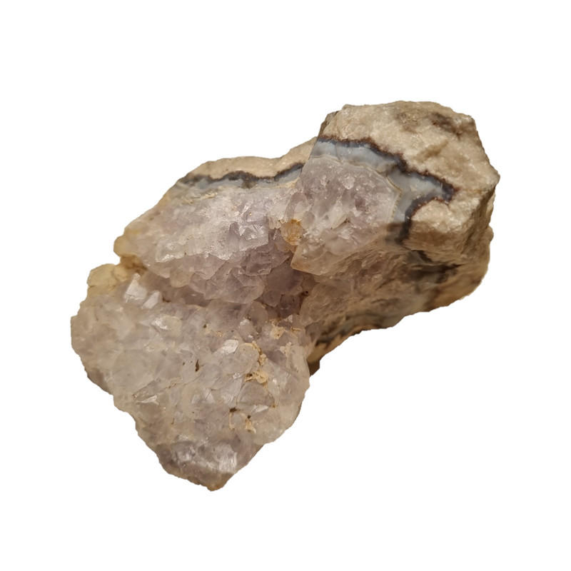 سنگ راف آمیتیست خط هنر مدل کلکسیونی کد kh0217