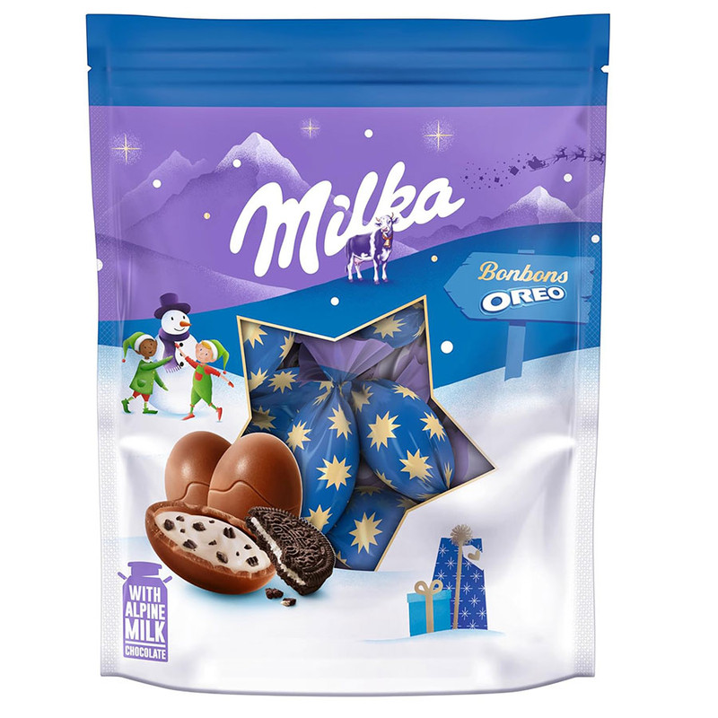 خرید و قیمت شکلات بون بونز اورئو میلکا - 86 گرم