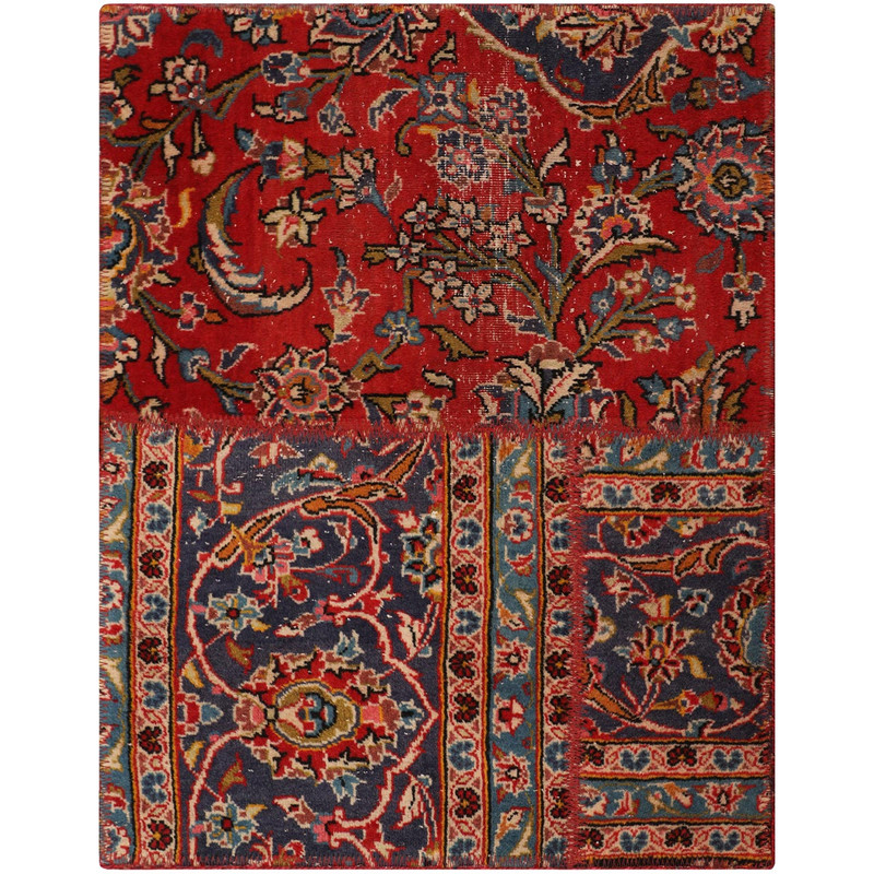 کلاژ فرش دستبافت نیم متری فرش هریس کد 101958