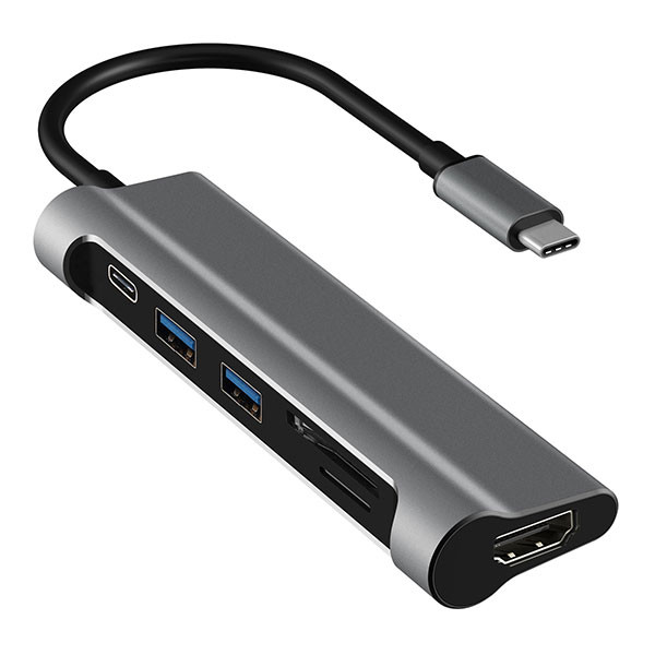 هاب 6 پورت USB-C جی سی پال مدل JCP6217