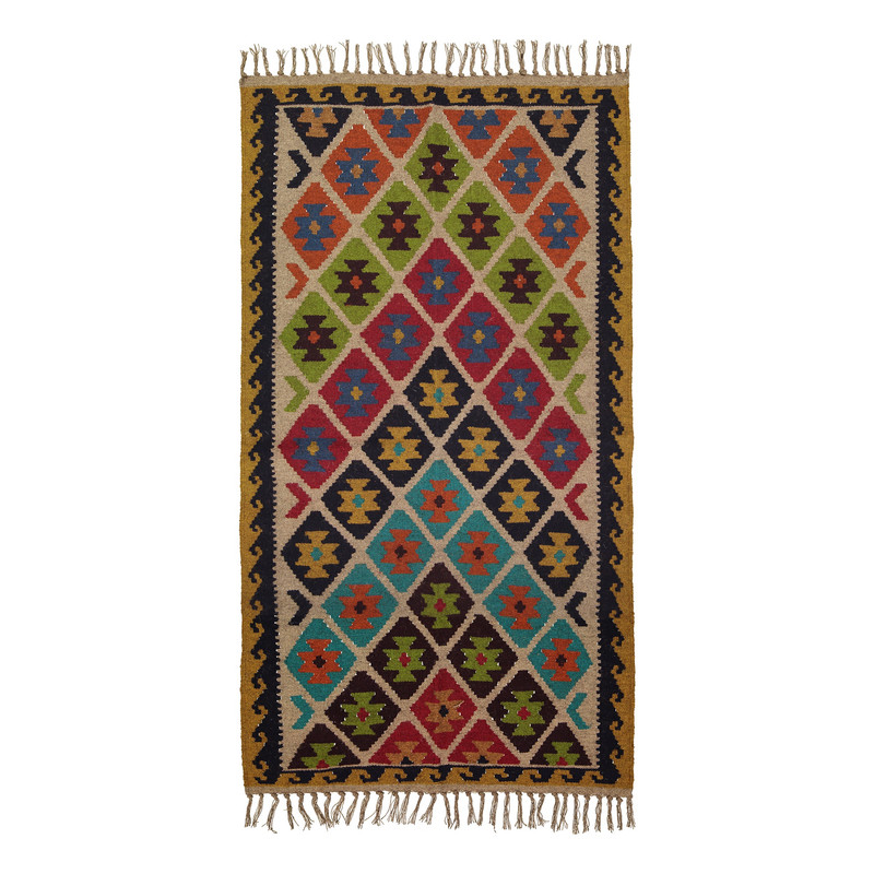 گلیم دستبافت دو متری مدل شیرازی کد 47