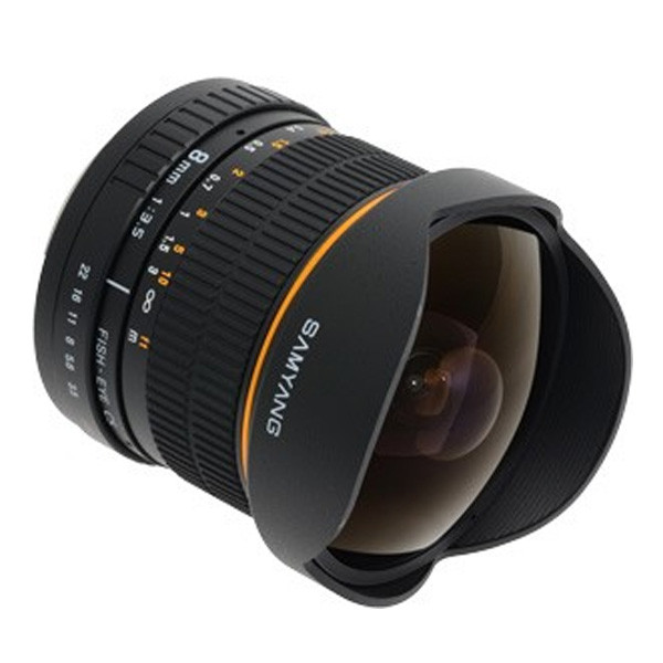 خرید و قیمت لنز سامیانگ 8mm f/3.5 Asph IF MC Fisheye CS Sony