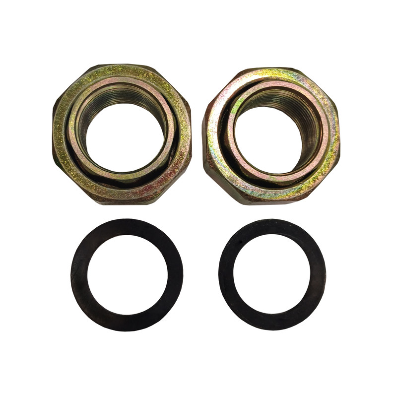 مهره ماسوره پمپ مدل برنجی مجموعه 2 عددی