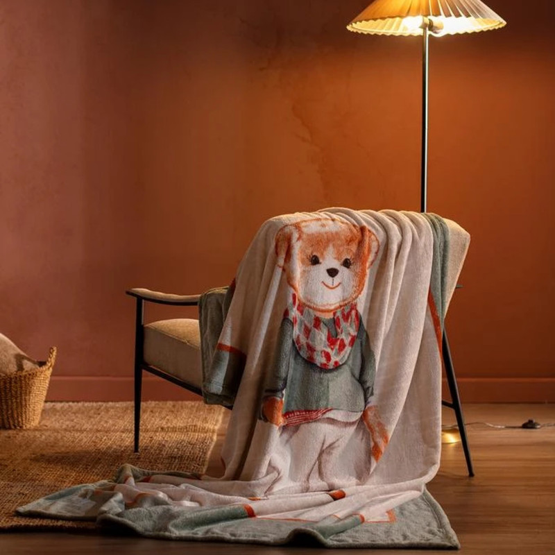 شال مبل مادام کوکو مدل Esmeraude سایز 130x170 سانتی متر