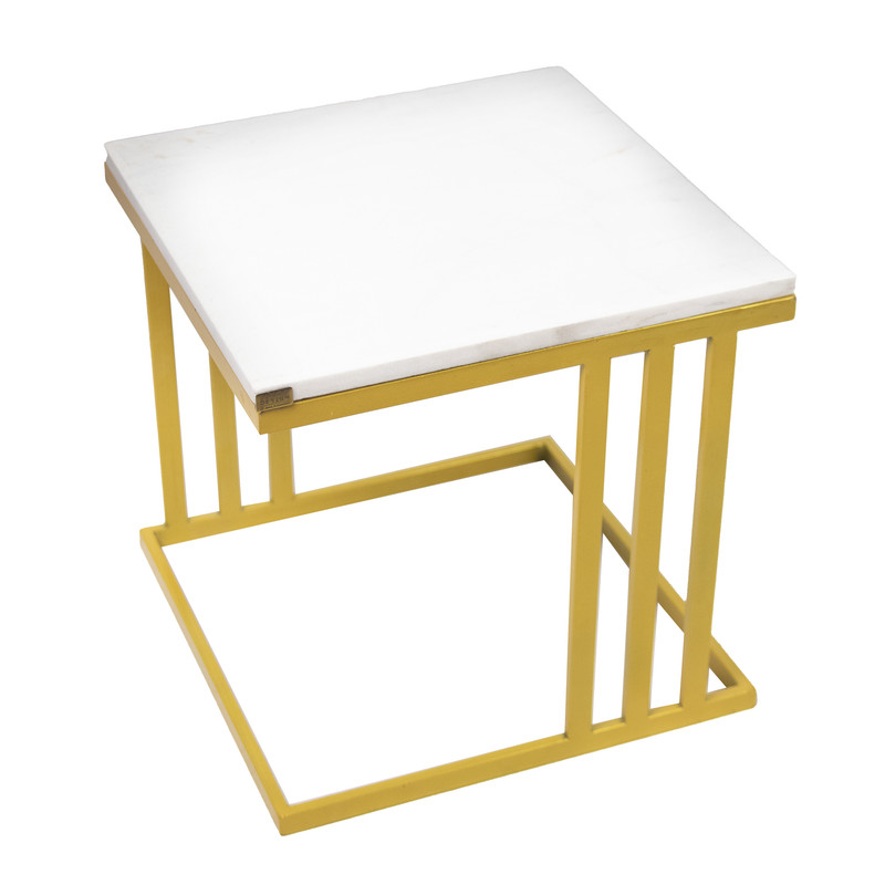 میز عسلی مدل مرمریت