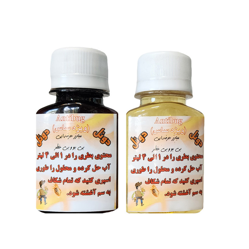 سم ساس دوئل مدل دو قلو حجم 60 میلی لیتر بسته 2 عددی