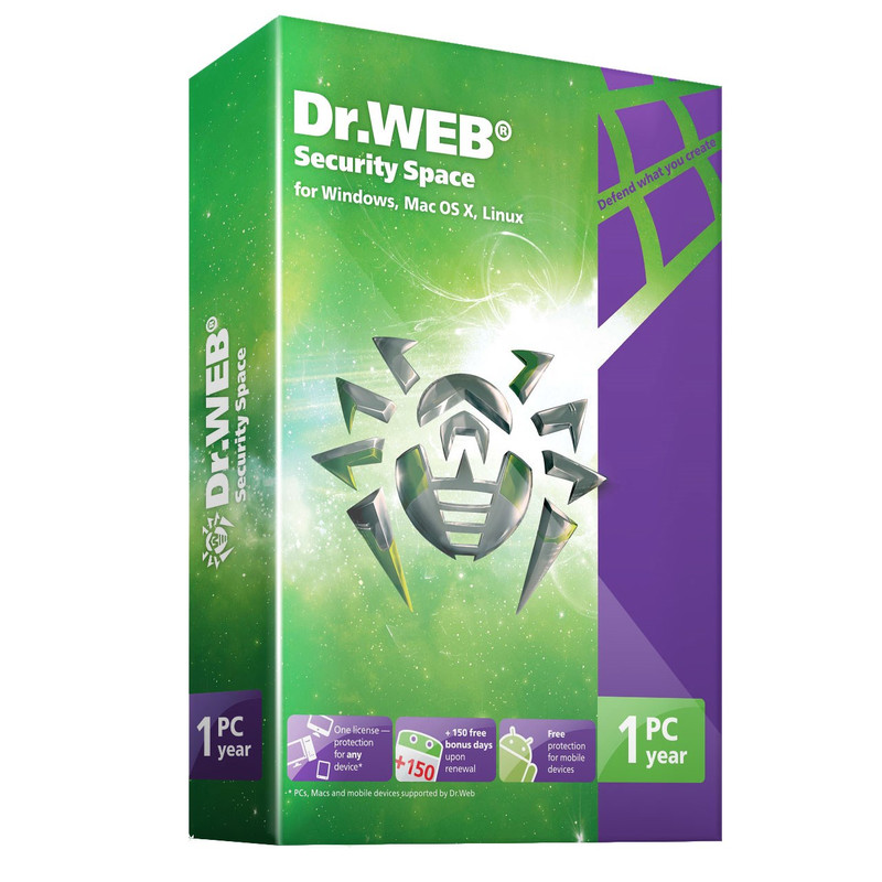 نرمافزار امنیتی دکتر وب اینترنت سکیوریتی یک کاربره یک ساله + هدیه