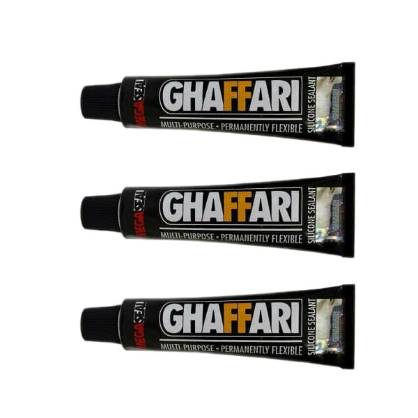 خرید و قیمت چسب آکواریوم غفاری مدل مگاسیل وزن 30 گرم بسته 3 عددی