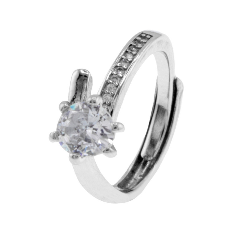 انگشتر زنانه برانت طرح نگین دار