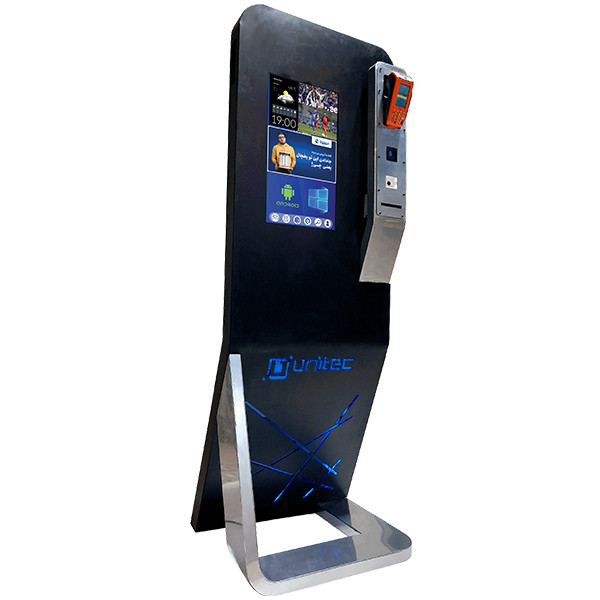 خرید و قیمت کیوسک لمسی ایستاده یونیتک مدلUKD 22 SUPERSMART