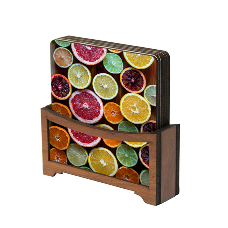 زیر لیوانی تهران جی اف ایکس مدل ZL-3250 بسته 6 عددی