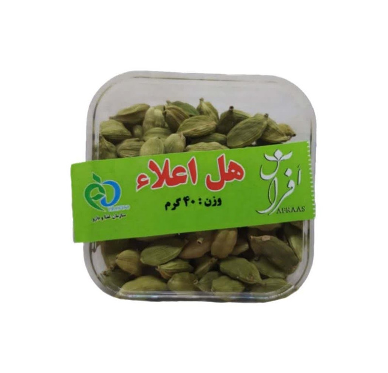هل سبز درجه یک افراس - 40 گرم