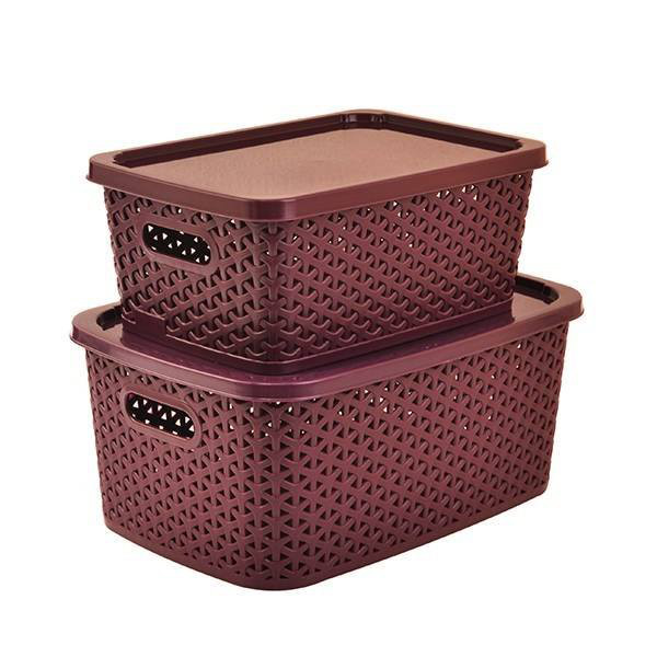 خرید و قیمت سبد آشپزخانه مهروز مدل 131400 مجموعه 2 عددی