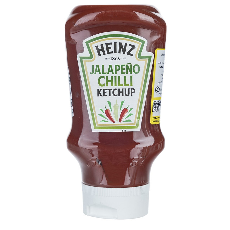 خرید و قیمت سس گوجه فرنگی تند هالوپینو هاینز مقدار 460 گرم