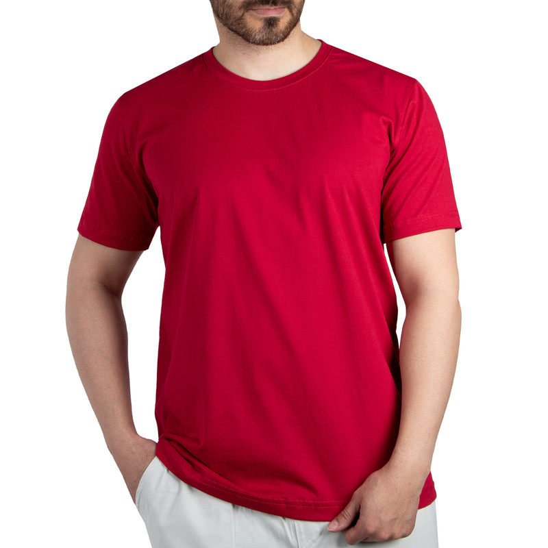 خرید و قیمت تی شرت آستین کوتاه مردانه آریان نخ باف مدل 1812 z