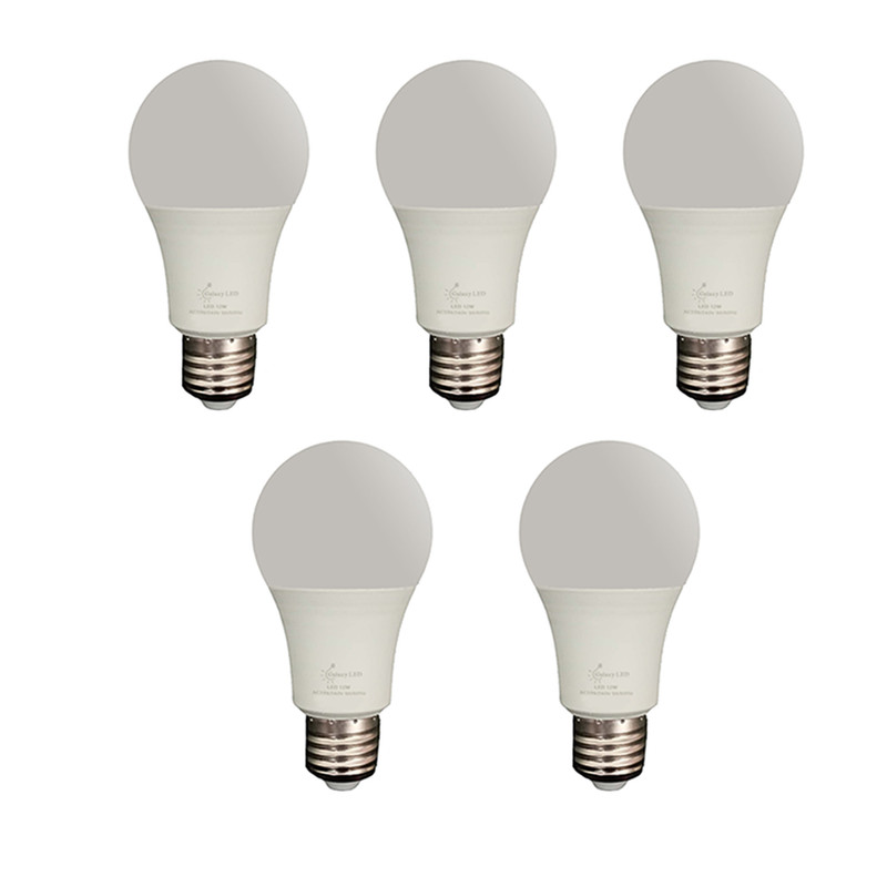 لامپ ال ای دی 12 وات گالکسی مدل GA12 پایه E27 بسته 5 عددی