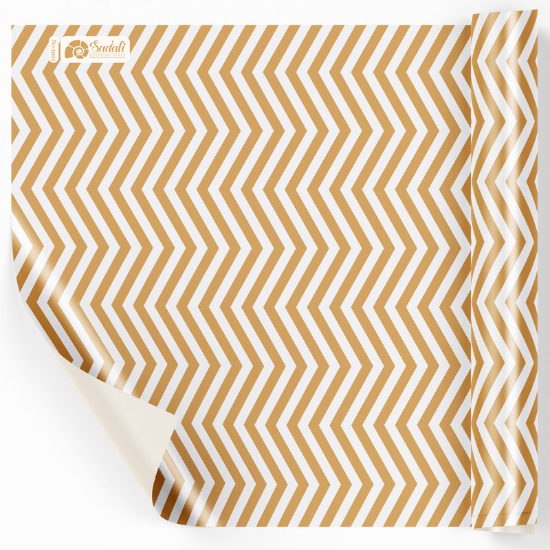 کاغذ کادو صدفی طرح مارپیچ بسته 2 عددی