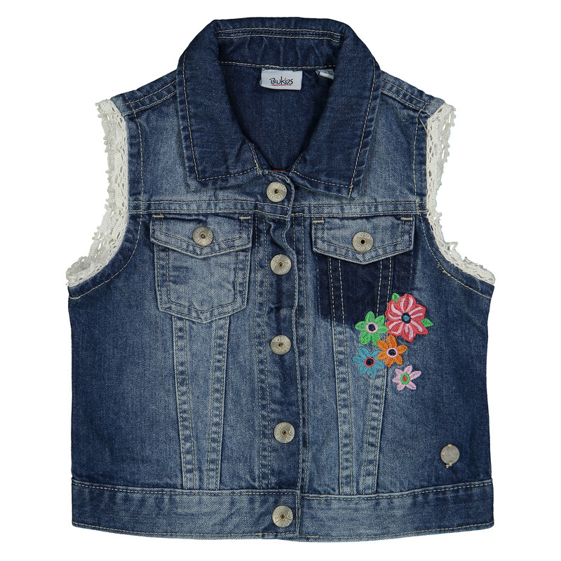 کت جین یقه برگردان دخترانه - بلوکیدز