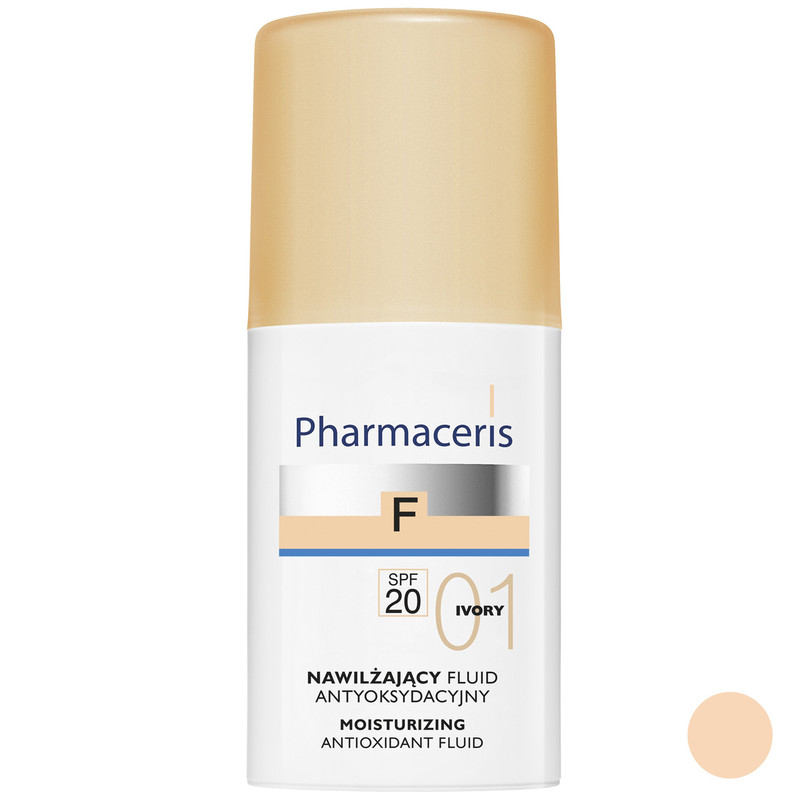 خرید و قیمت کرم پودر فارماسریز سری Ivory Antioxidant مدل Moisturizing SPF20 حجم 30 میلی لیتر