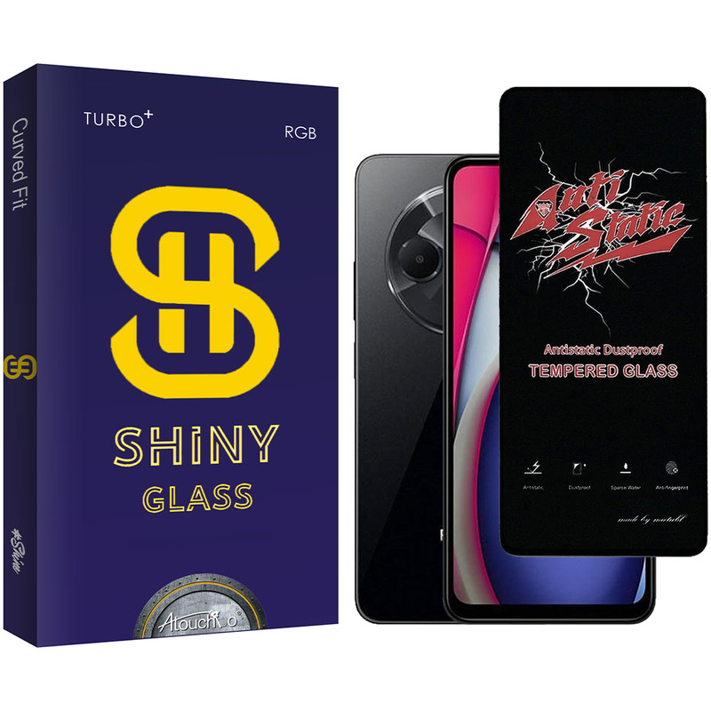 خرید و قیمت محافظ صفحه نمایش آتوچبو مدل Shiny Antistatic مناسب برای گوشی موبایل شیائومی Redmi A3 Pro