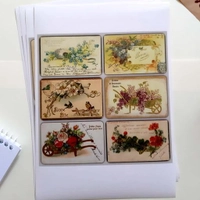 استیکر اسکرپ بوک، کد 167 مدل وینتیج کارت پستالی