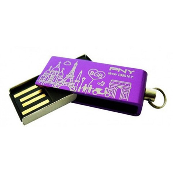 کول دیسک پی ان وای لاولی اتچ پاریس - 8 گیگابایت