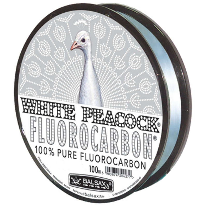 نخ ماهیگیری بالساکس مدل White Peacock-Fluorocarbon سایز 0.30 میلی متر