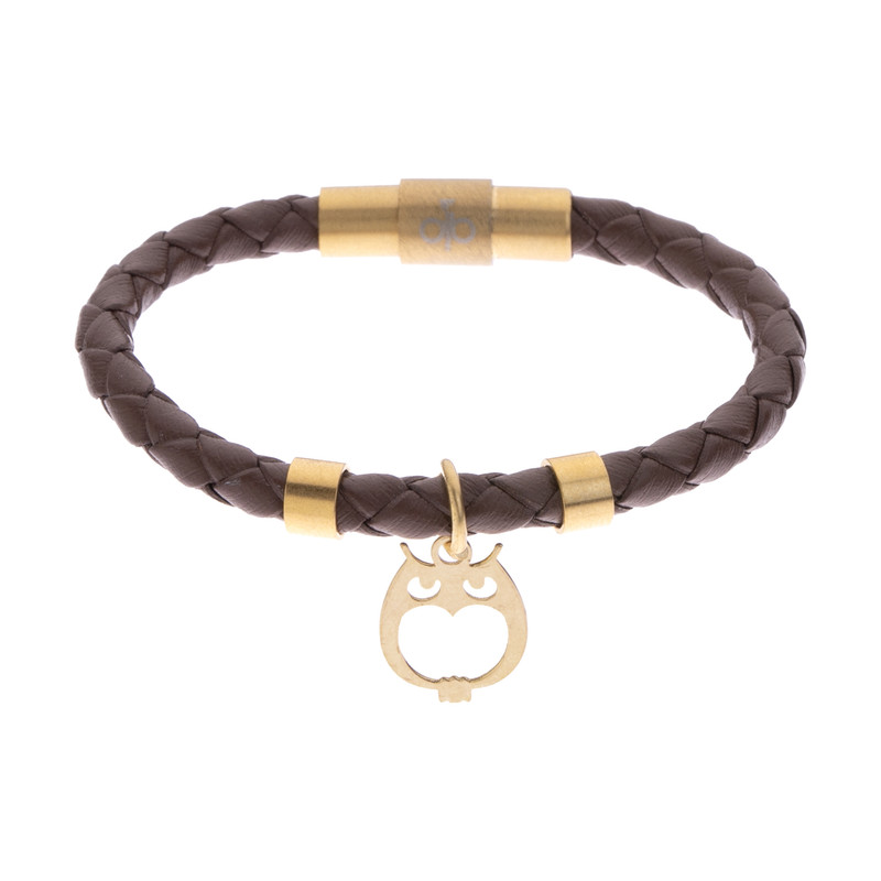 دستبند طلا 18 عیار دخترانه میو گلد مدل N72