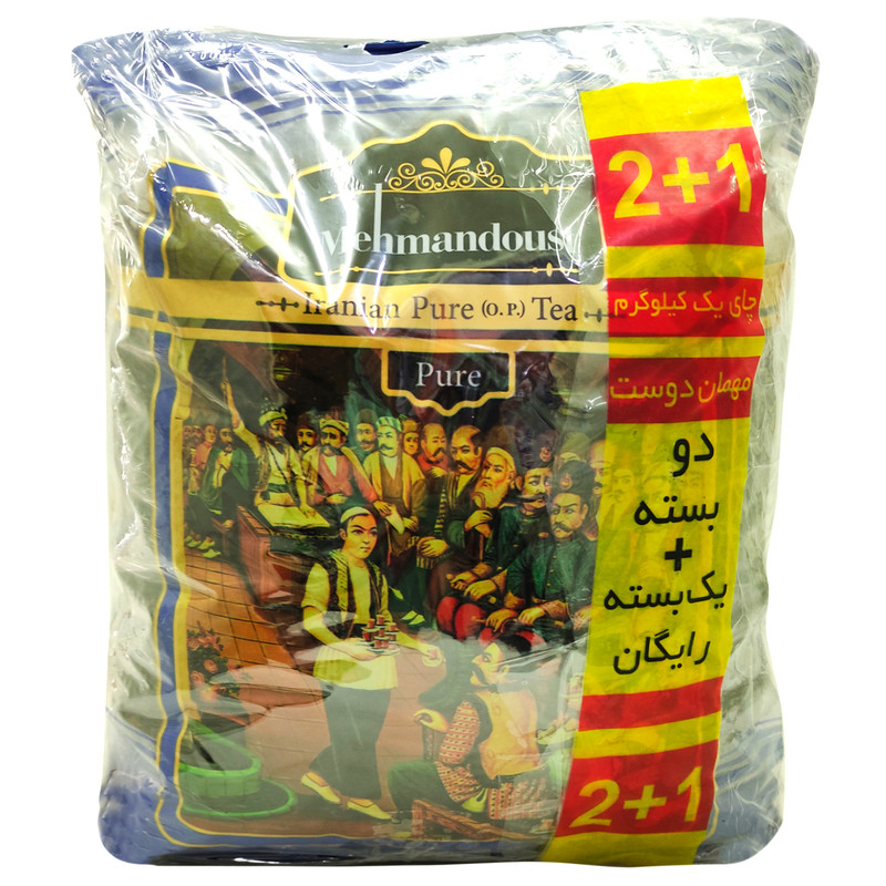 چای سیاه قلم مهمان دوست 1 کیلوگرم