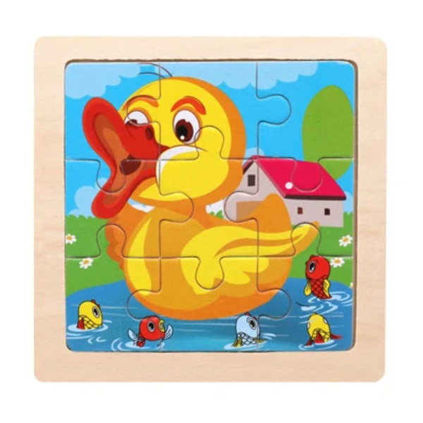خرید و قیمت پازل 9 تکه مدل اردک