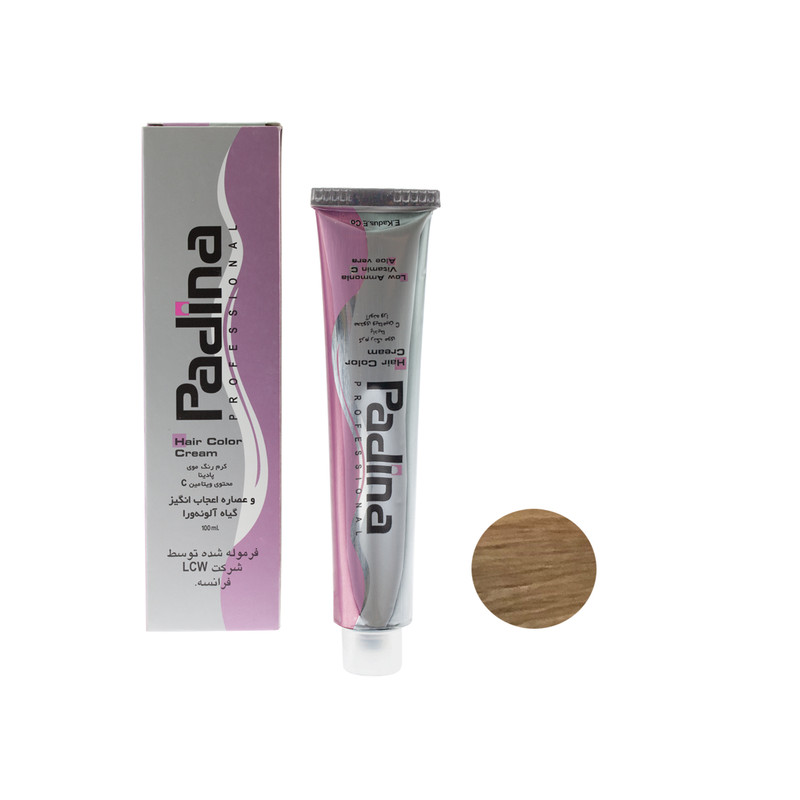 رنگ مو پادینا شماره 8-9 حجم 100 میلی لیتر رنگ بلوند بژ خیلی روشن
