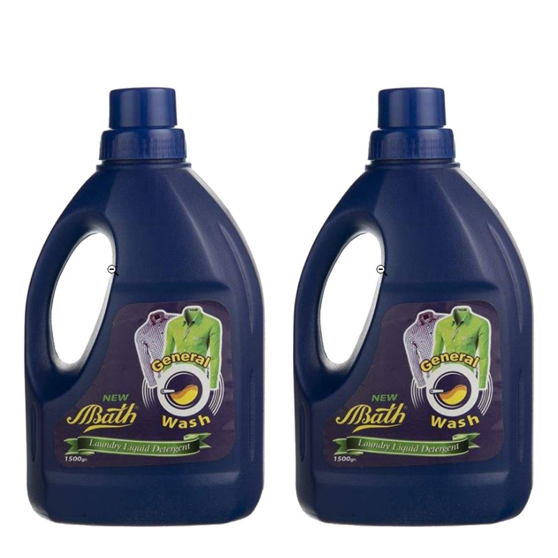 مایع لباسشویی بس مدل Blue وزن 1500 گرم مجموعه 2 عددی