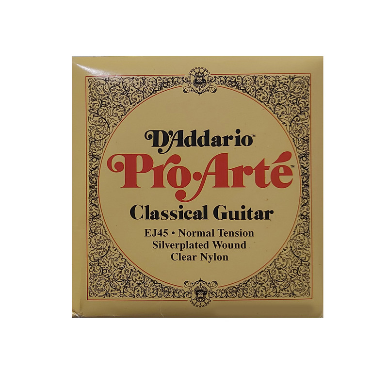 سیم گیتار کلاسیک مدل EJ45 Clear Nylon