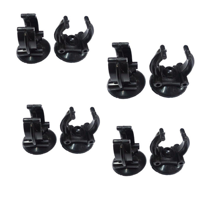 گیره نگهدارنده لامپ مهتابی و بخاری آکواریوم مدل 7D بسته 8 عددی